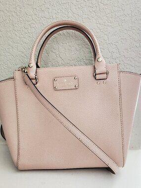 Kate Spade NY Pink Leather 2/Way Shoulder Bag Purse